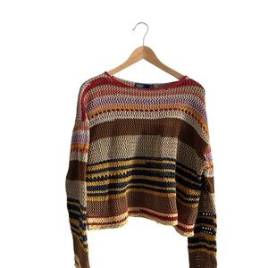 Ralph Lauren Colorful Striped Sweater